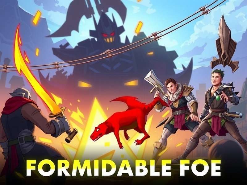 Intense combat in Formidable Foe Formidable Foe Game Battle Scene